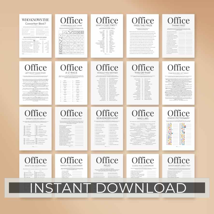 team building activity games

