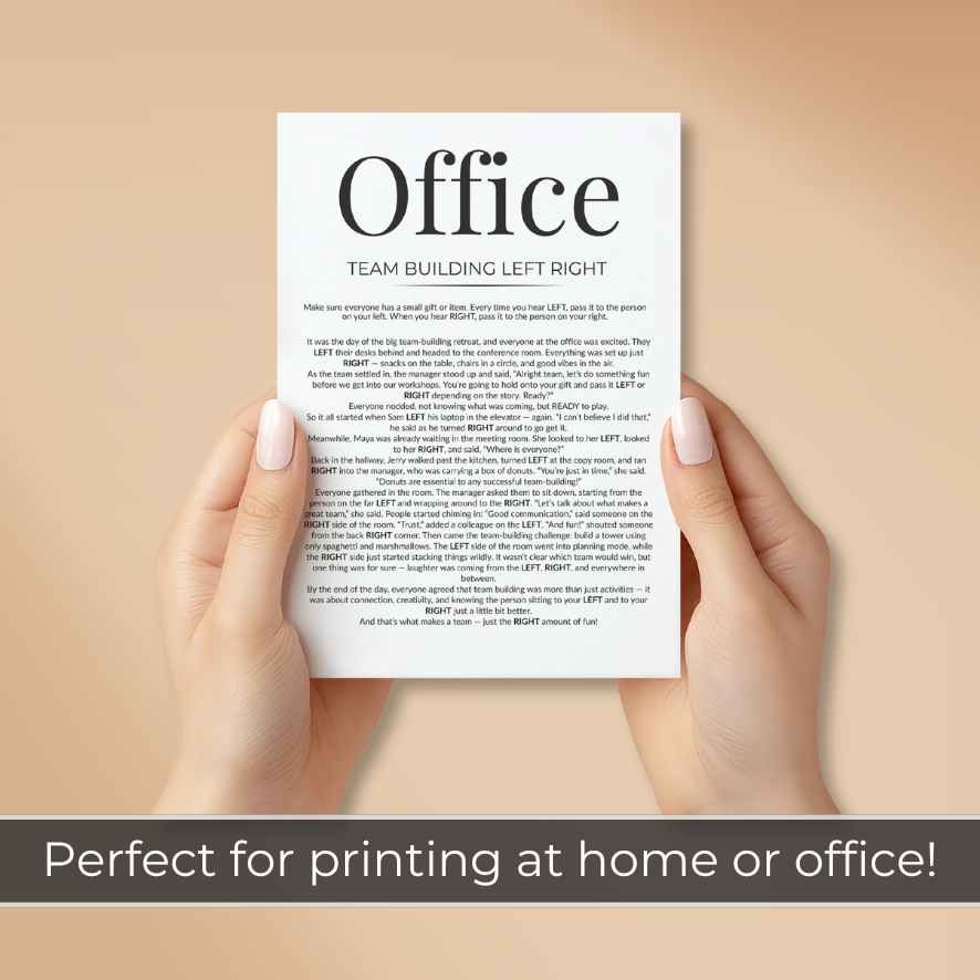 office party games printable

