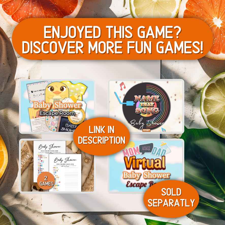 baby shower party games

