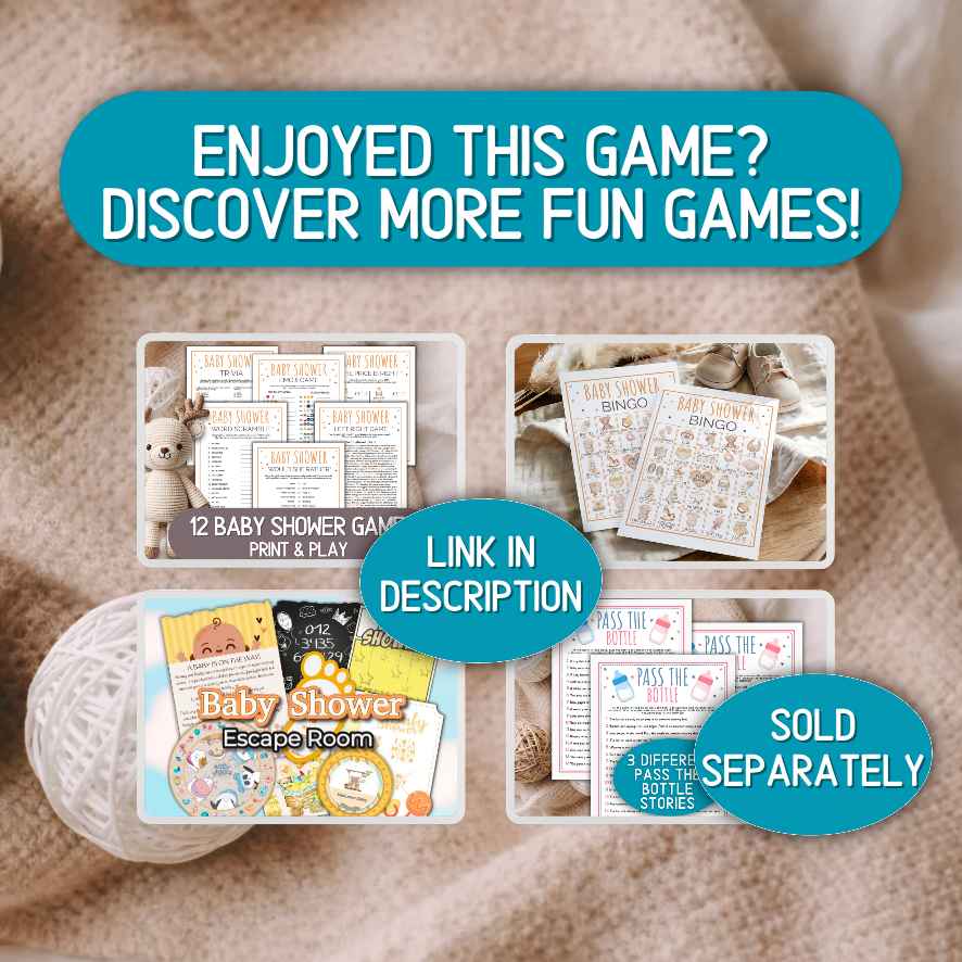 Baby Shower Party Game