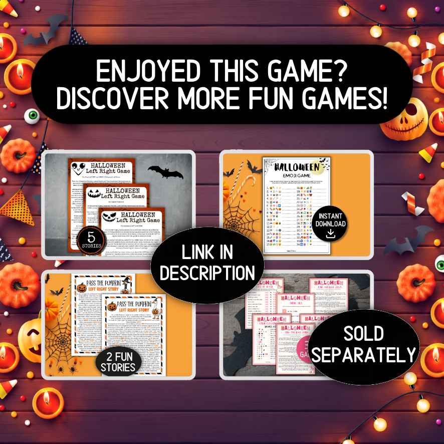 Halloween Party Games for Kids