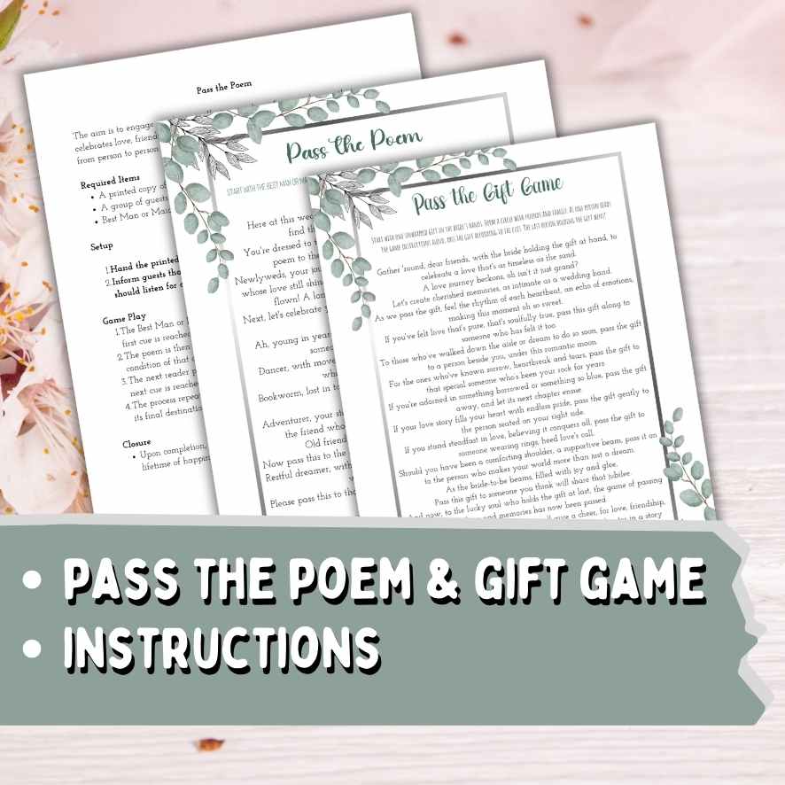 pass-the-gift-bridal-shower-game-the-game-room for Pass The Prize Bridal Shower Game Free Printable PASS THE GIFT BRIDAL SHOWER GAME – The Game Room for Pass The Prize Bridal Shower Game Free Printable