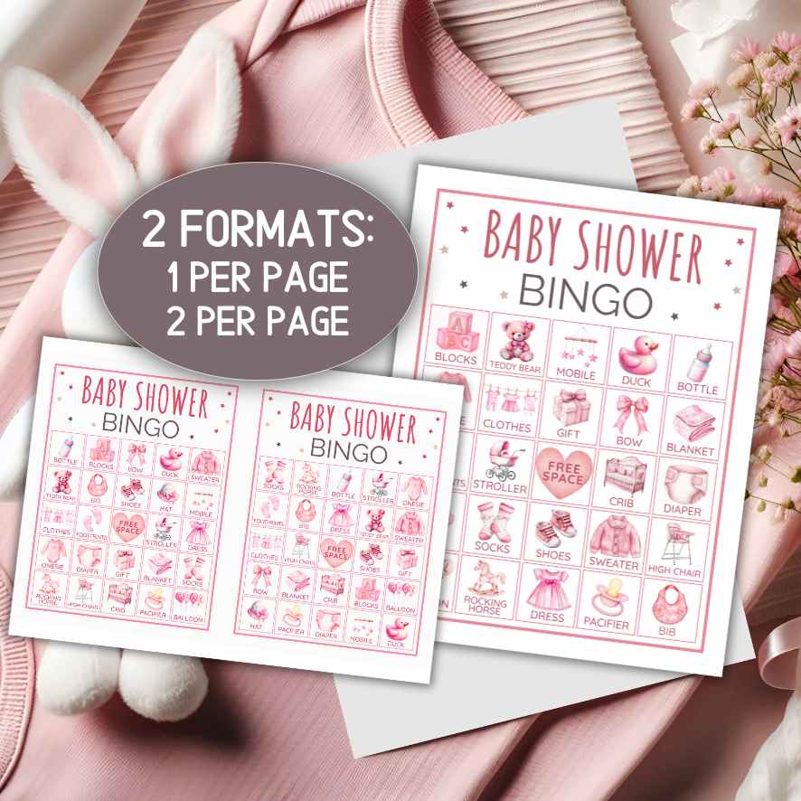 baby party bingo