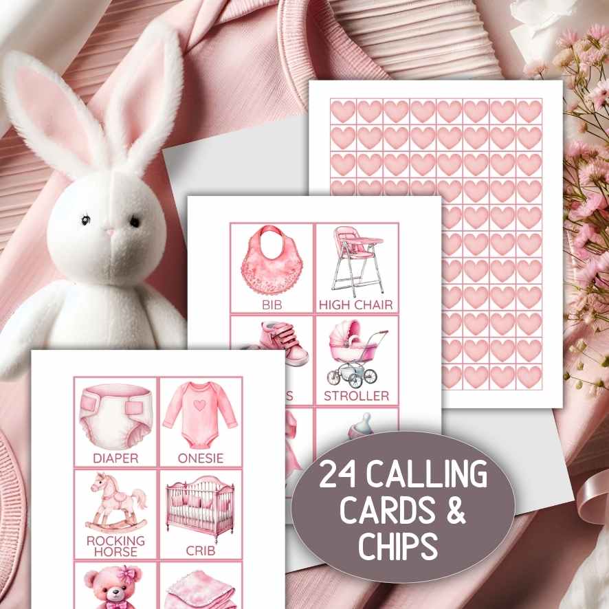 bingo baby shower
