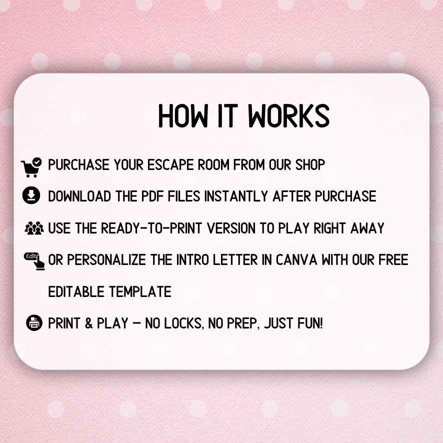 baby shower escape room