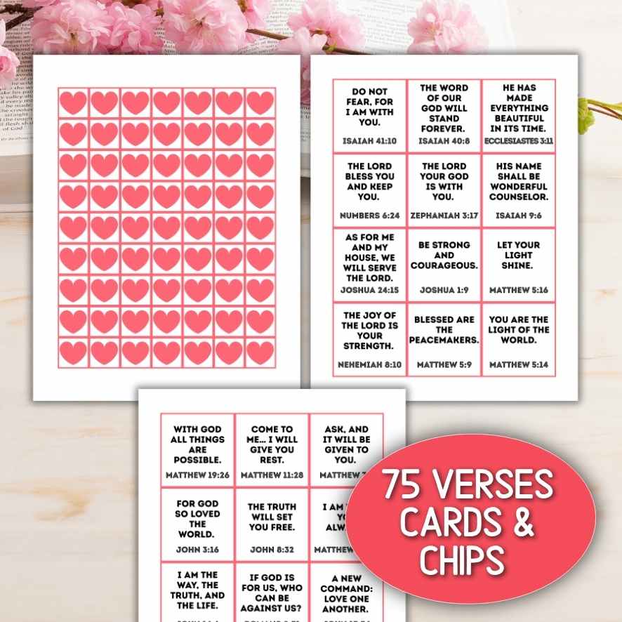 sunday school bingo


