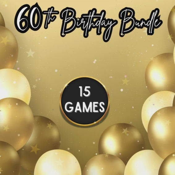 60 th birthday games