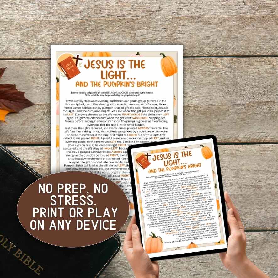 fall christian games