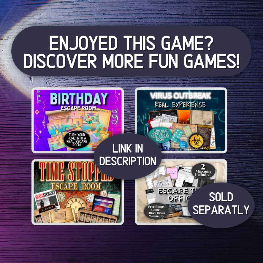 escape room at home for teens