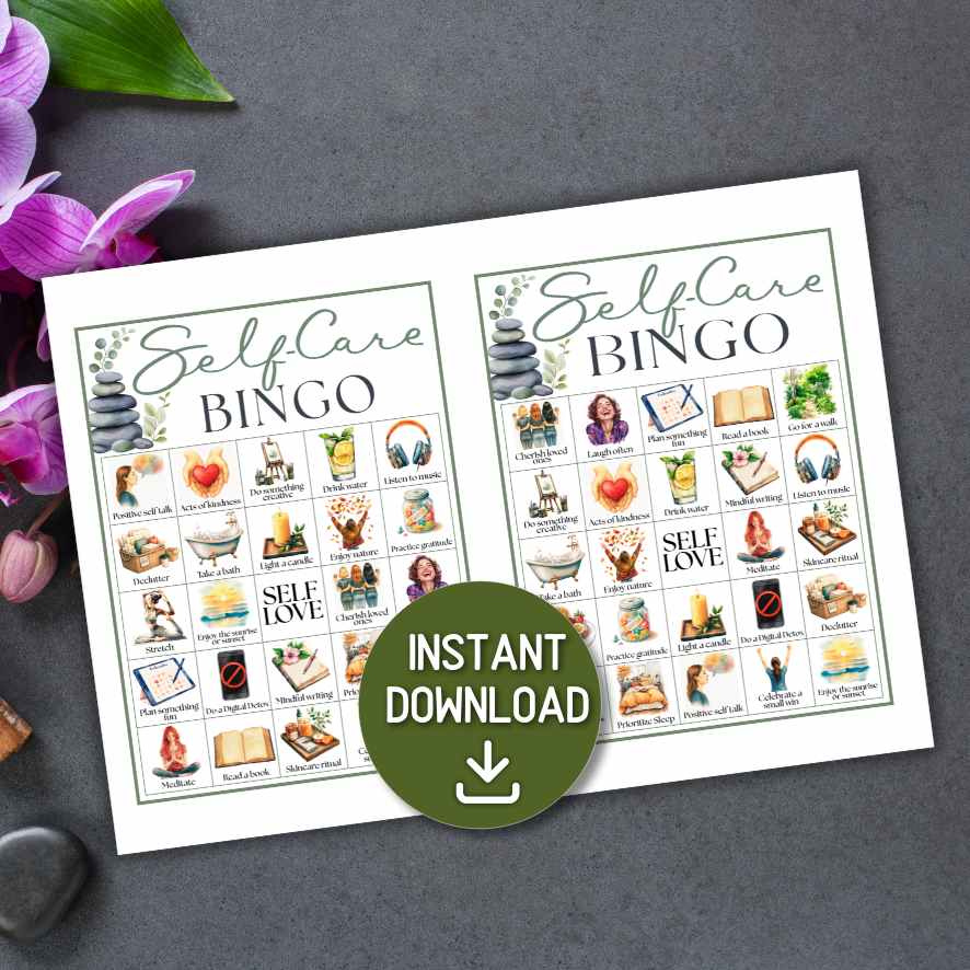 wellness bingo printable