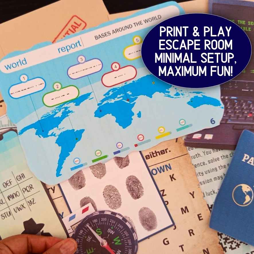 DIY escape room printable