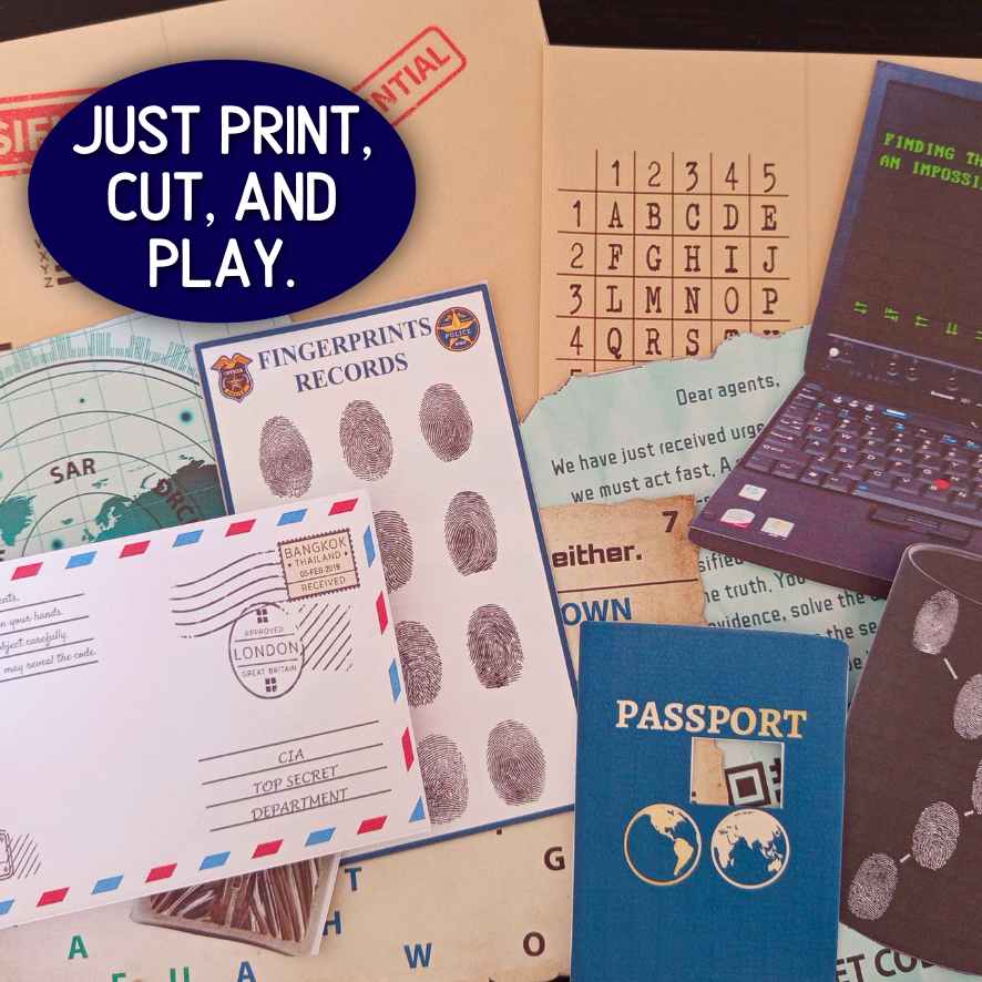 printable detective mystery escape room

