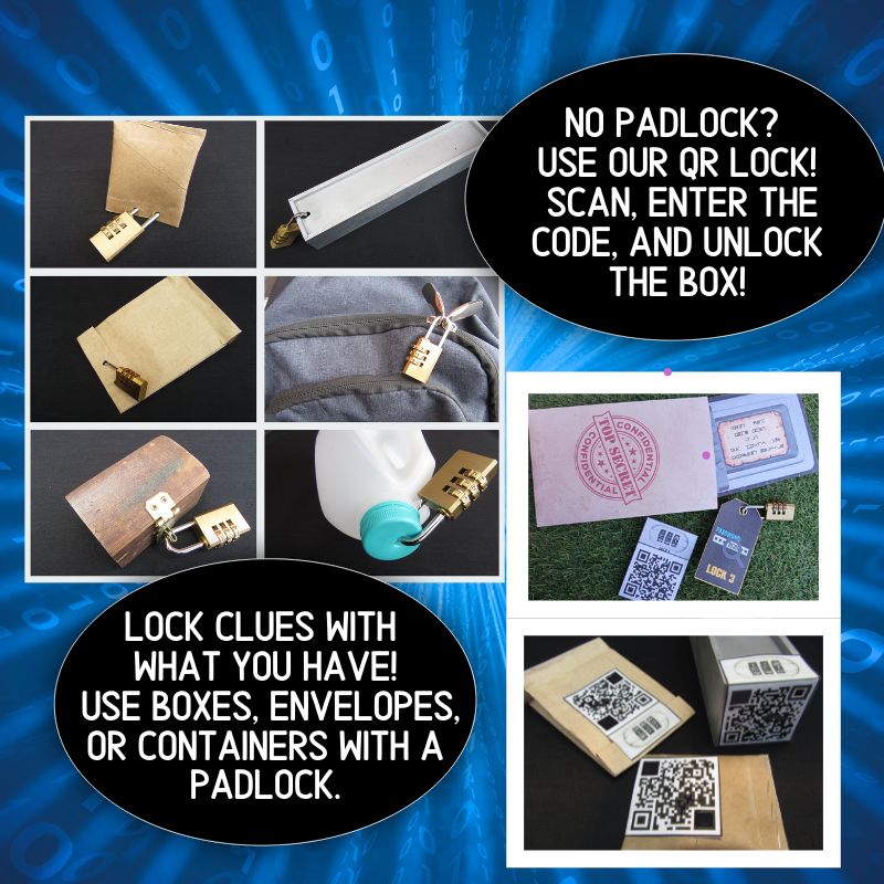 spy escape room for teens