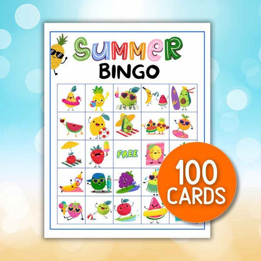summer bingo for kids