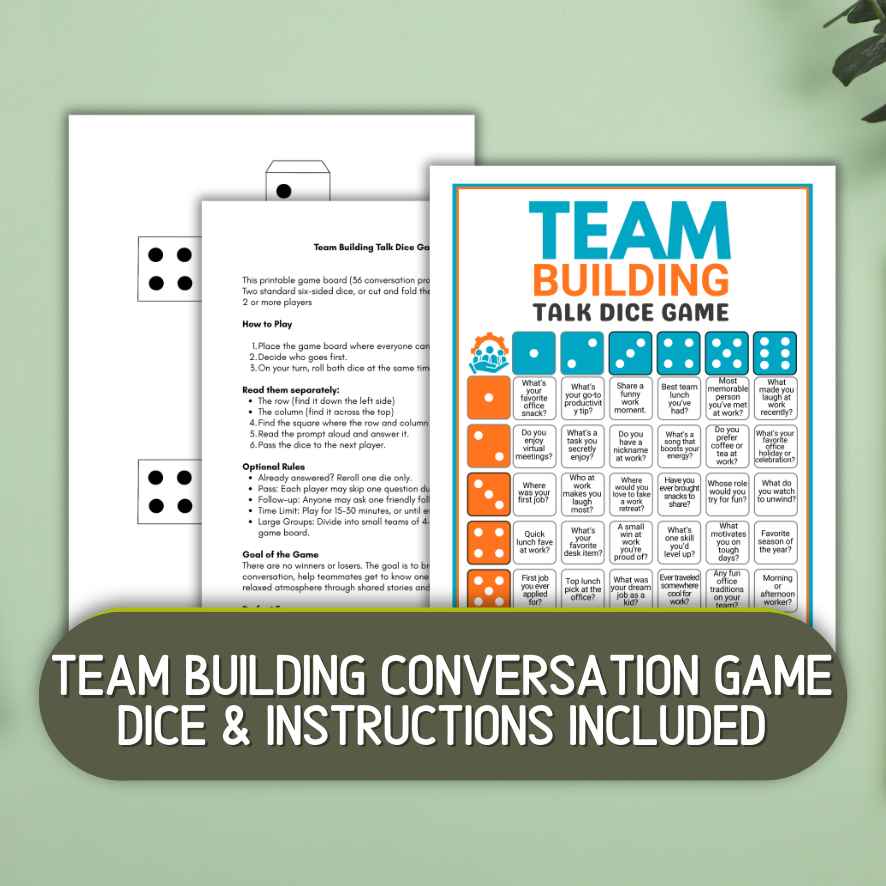 office conversation game