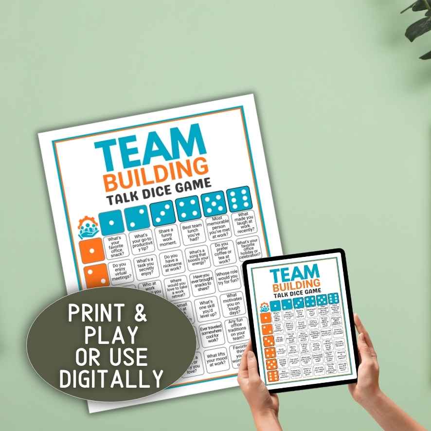 printable ice breaker game for work