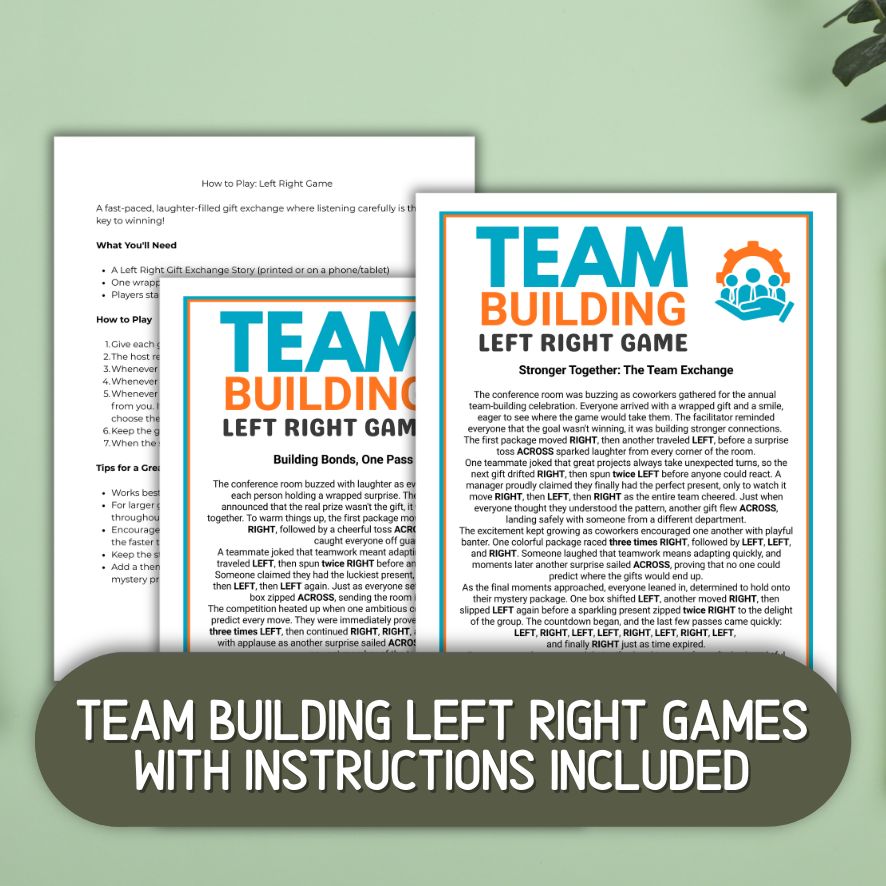 corporate team building game