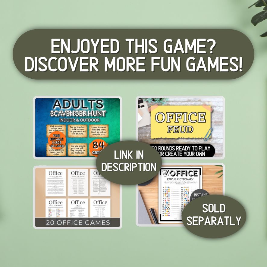 team building party game