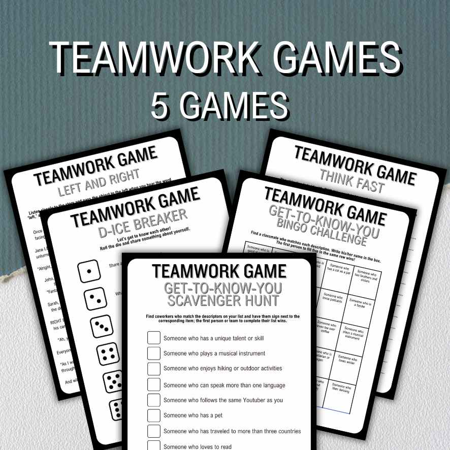 TEAM BUILDING GAMES FOR WORK – The Game Room