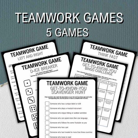 Communication Team Games