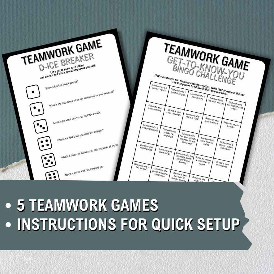 TEAM BUILDING GAMES FOR WORK – The Game Room