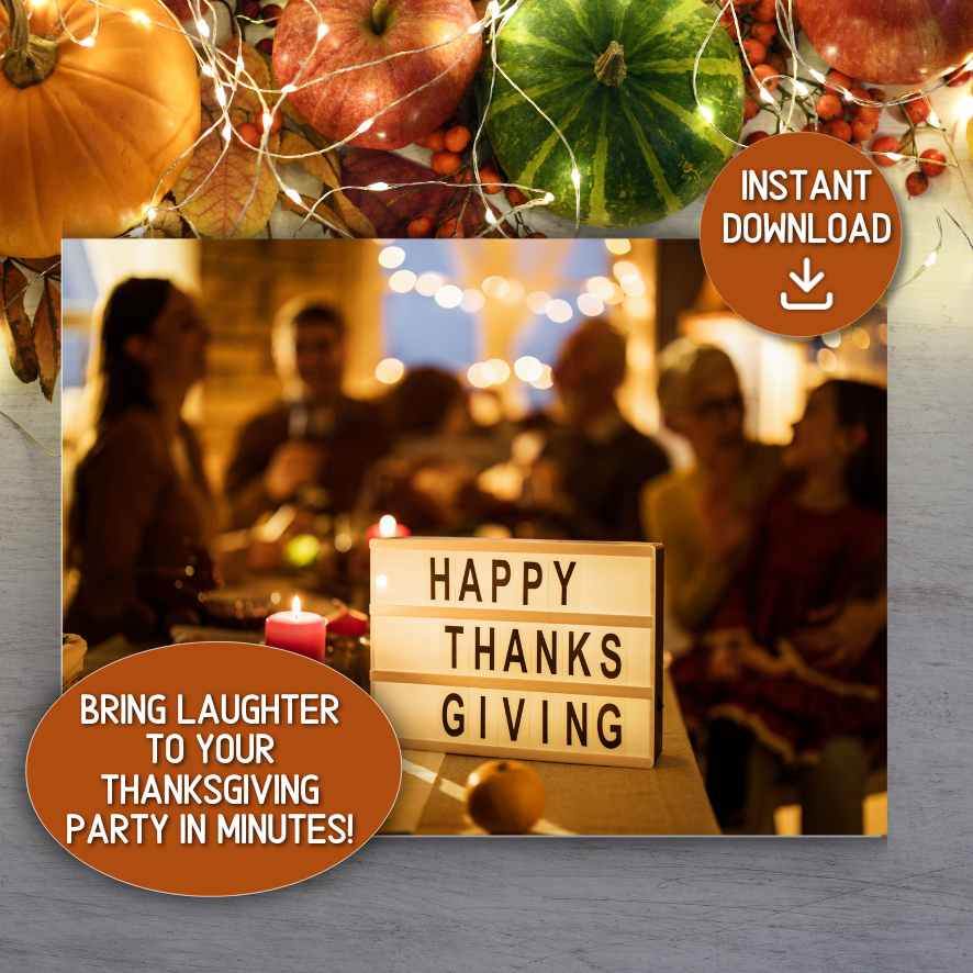 friendsgiving games printable