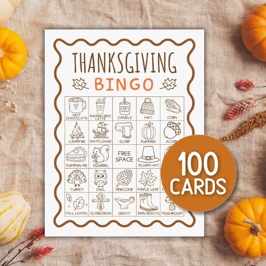 doodle turkey bingo