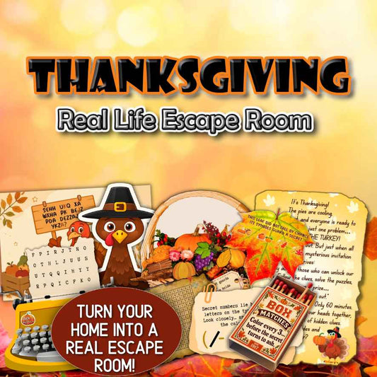 thanksgiving escape room kit