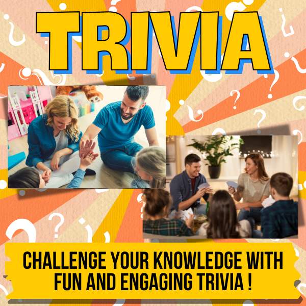 100 TRIVIA QUESTIONS WITH ANSWERS – The Game Room