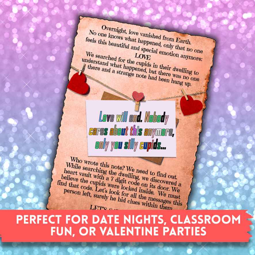 escape room valentines day

