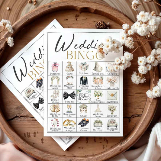 bingo game for wedding