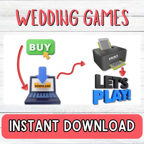 kids activities for wedding