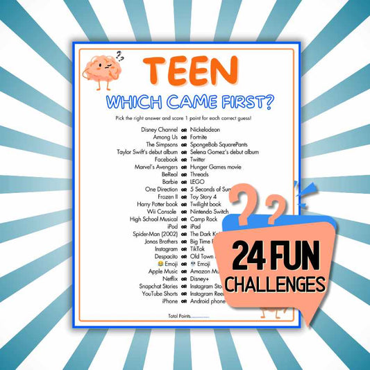 which came first teen trivia game
