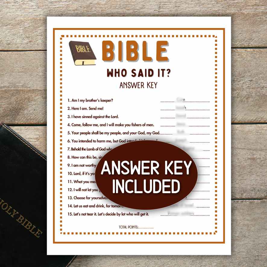 bible verse quiz questions