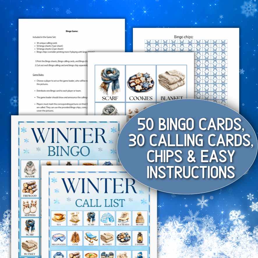 snowman bingo printable

