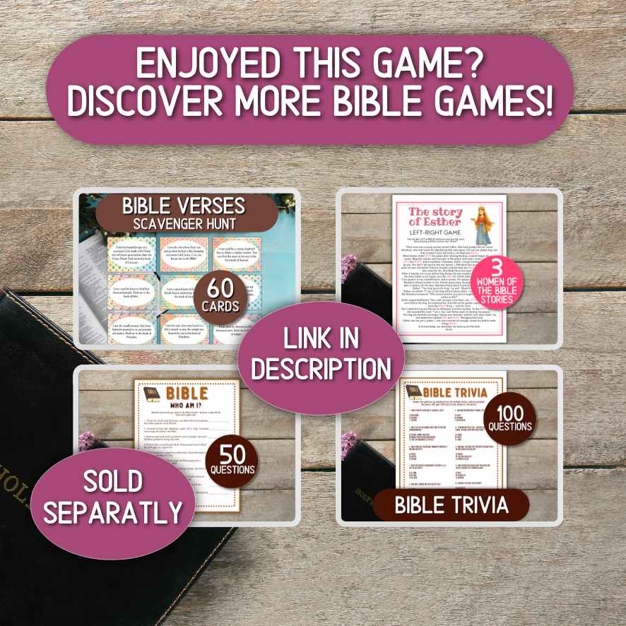 bible games for women´s ministry