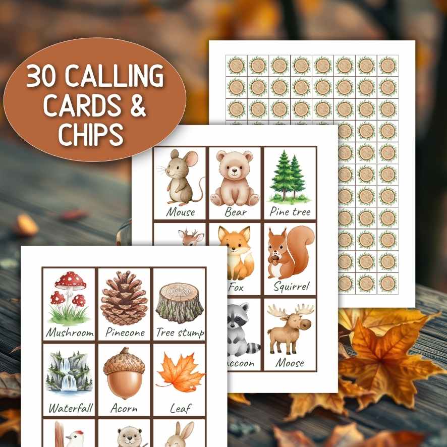 educational bingo cards