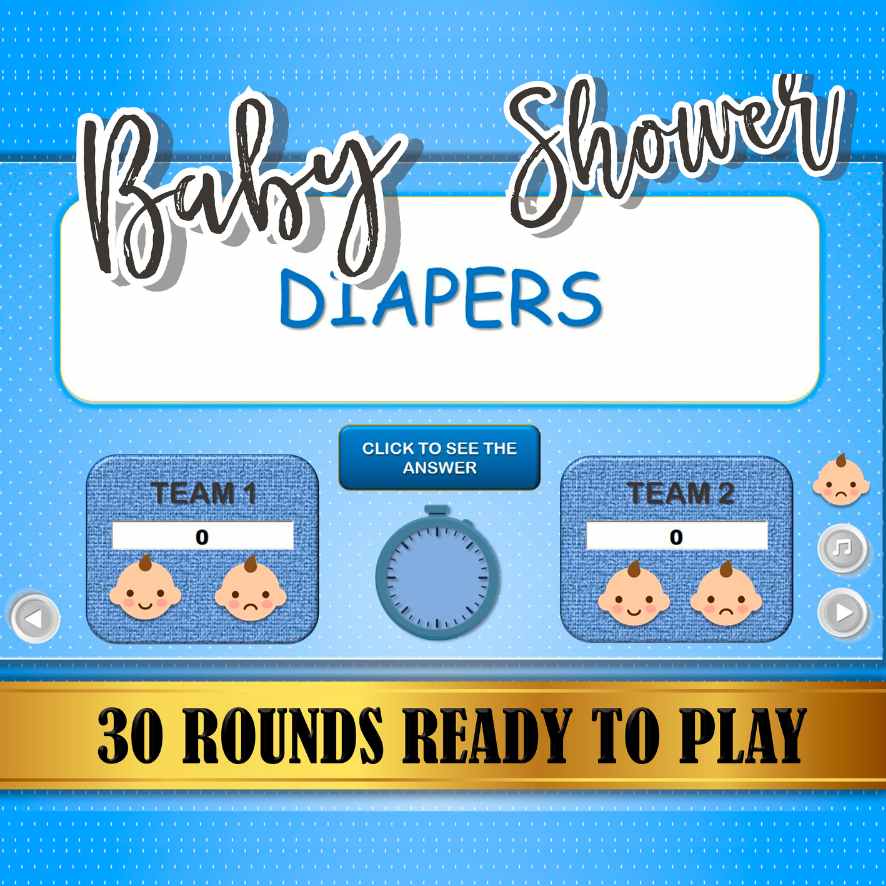 baby shower game ideas boy