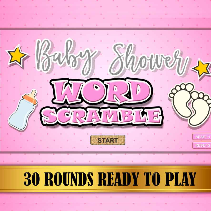 baby shower games to play virtually