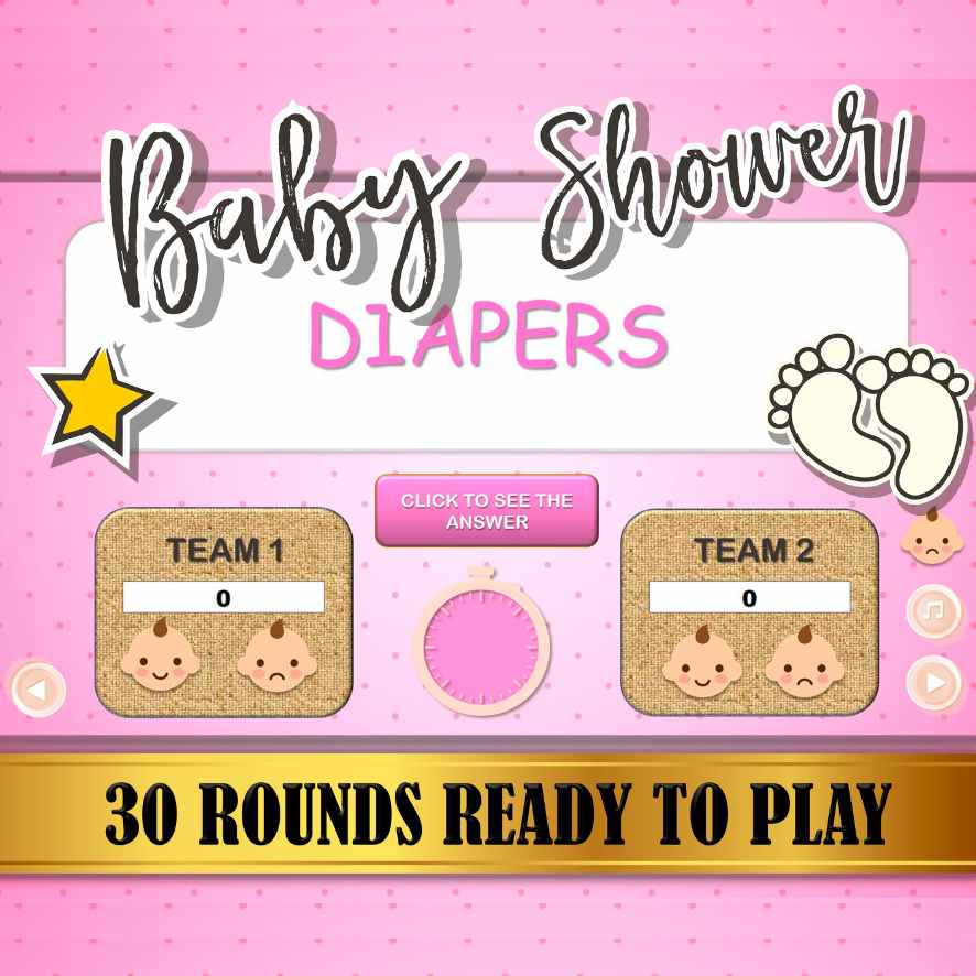 baby shower girl games ideas
