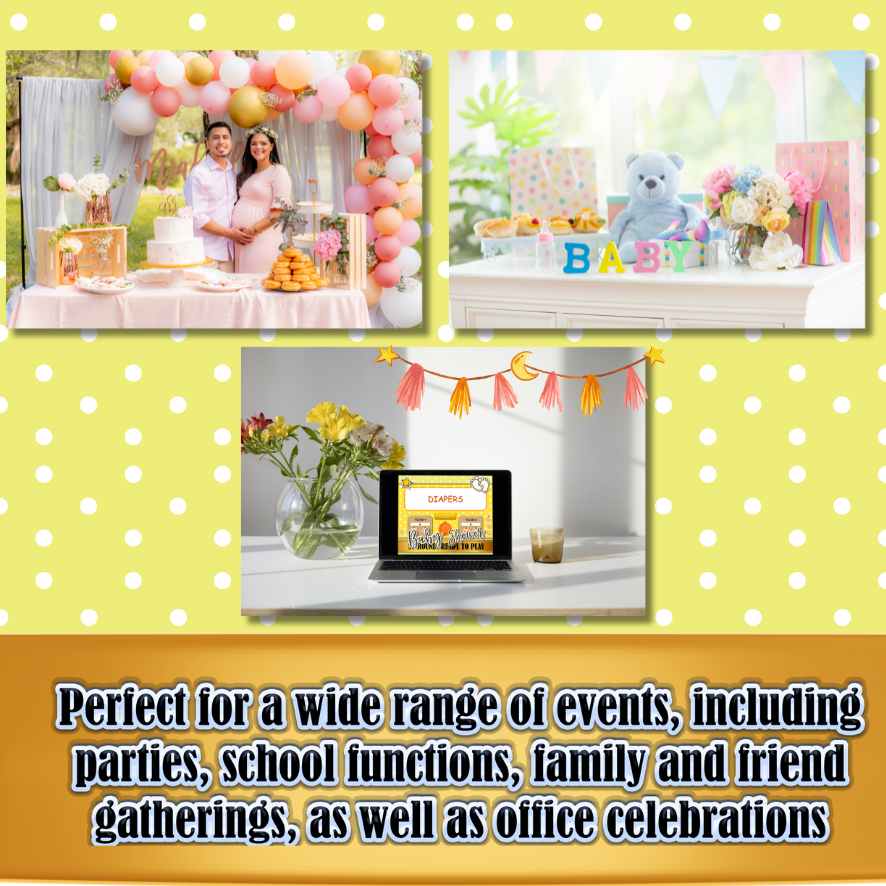 virtual baby shower games on zoom