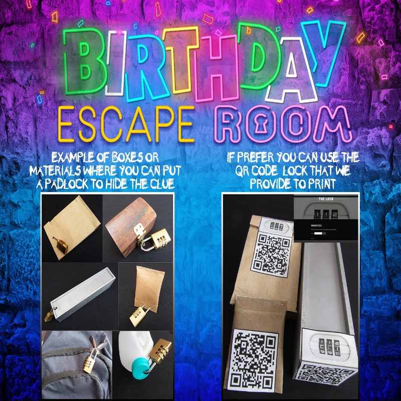 KIDS BIRTHDAY ESCAPE ROOM