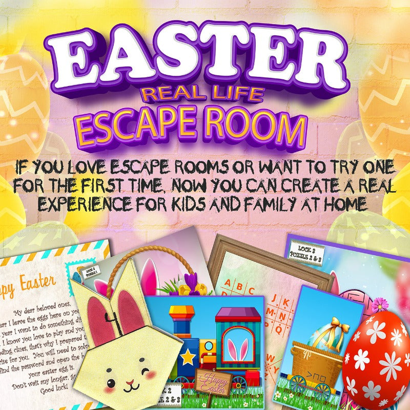 EASTER ESCAPE ROOM - A REAL EXPERIENCE AT HOME - The Game Room