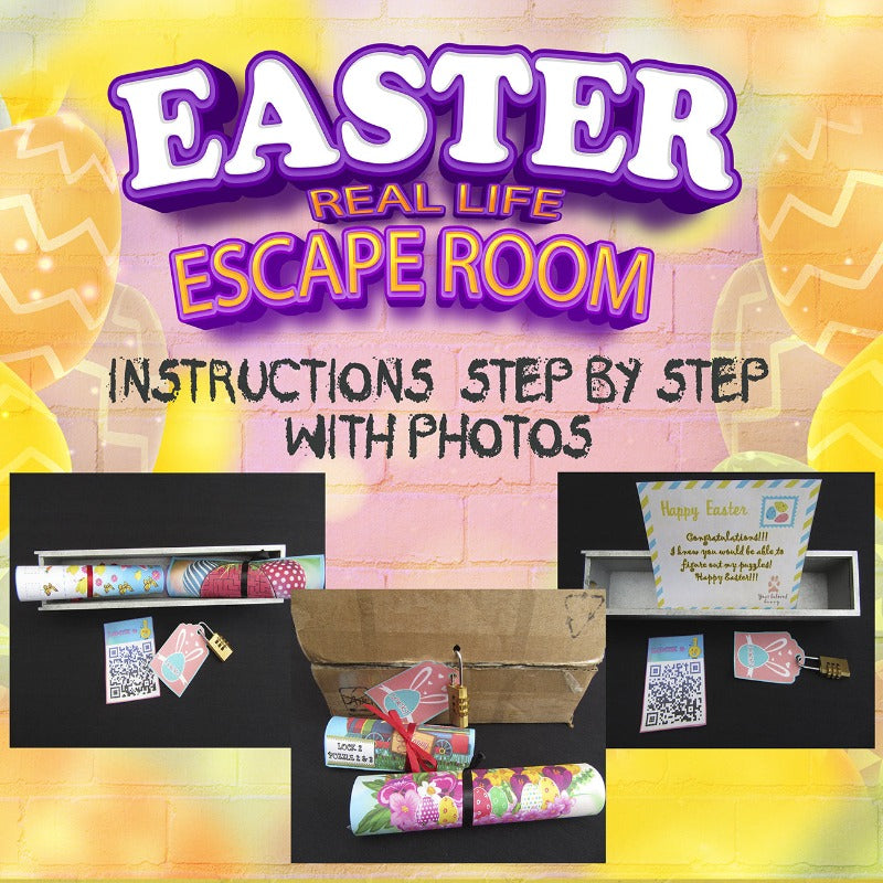 EASTER ESCAPE ROOM - A REAL EXPERIENCE AT HOME - The Game Room