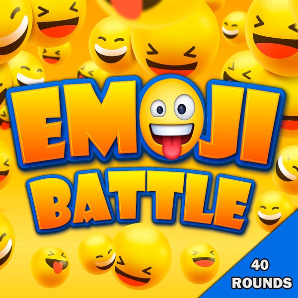 EMOJI GUESSING GAME 40 ROUNDS - EMOJI GUESS GAME – The Game Room