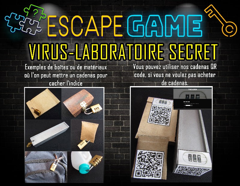 VIRUS ESCAPE GAME POUR ADOS ET ADULTES - The Game Room