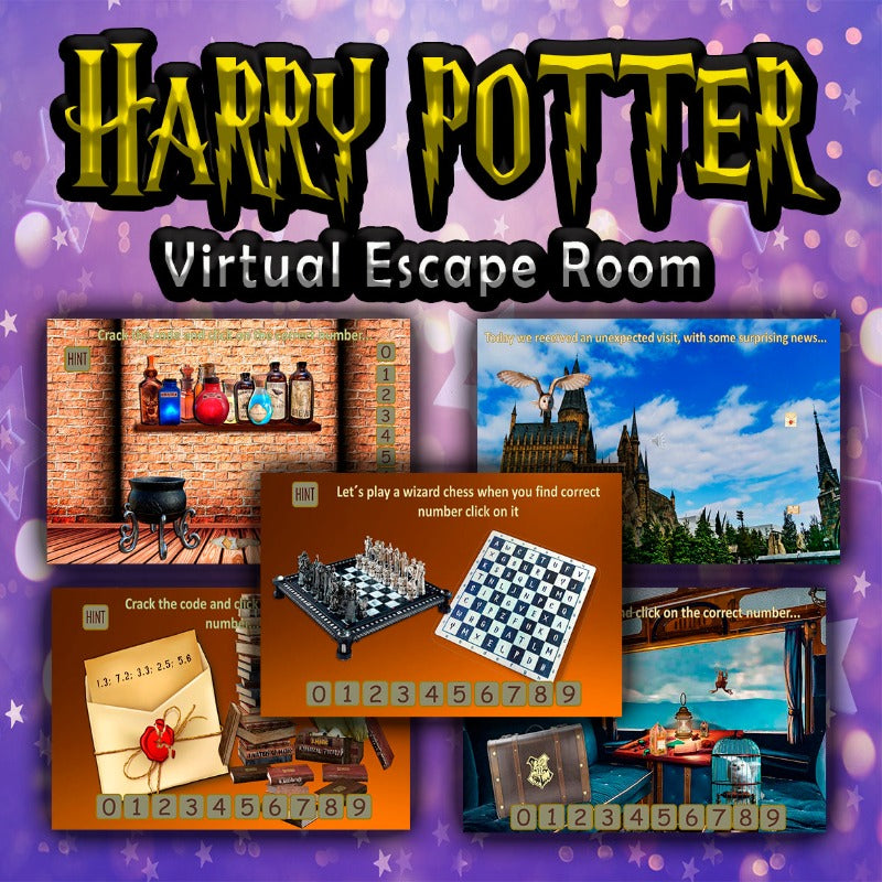 WIZARD SCHOOL VIRTUAL ESCAPE ROOM - The Game Room