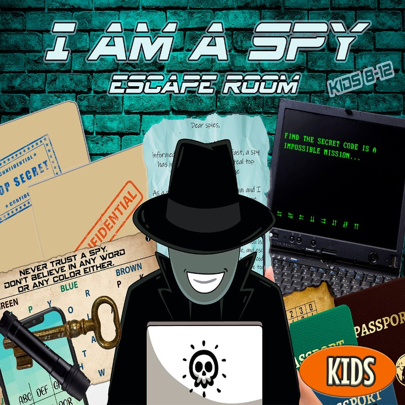 KIDS ESCAPE ROOM SPY - PRINT AND PLAY - The Game Room