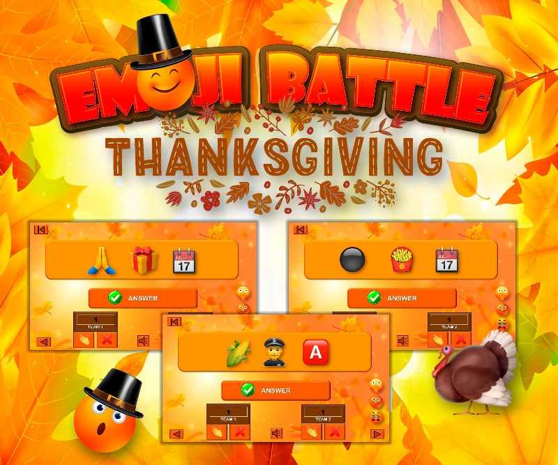 THANKSGIVING EMOJI GUESS GAME