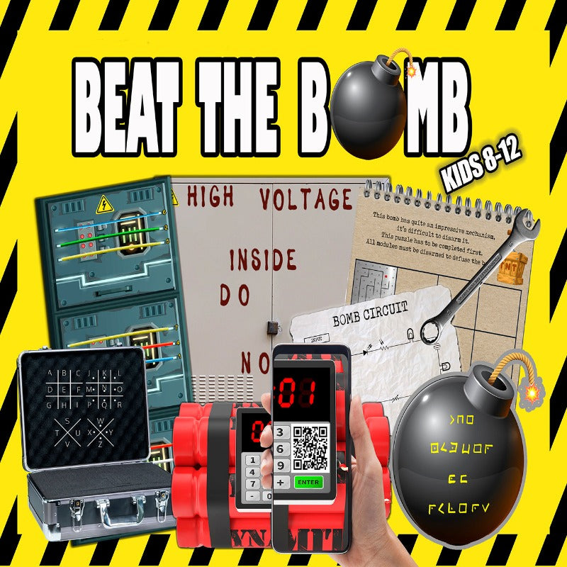 KIDS ESCAPE ROOM BEAT THE BOMB - PRINT AND PLAY - The Game Room